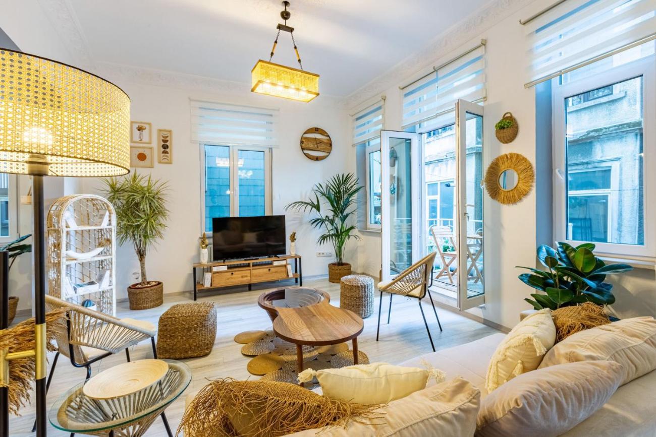 Exceptional Flat 1 Min To Metro & Galata Tower Apartment Istanbul Luaran gambar