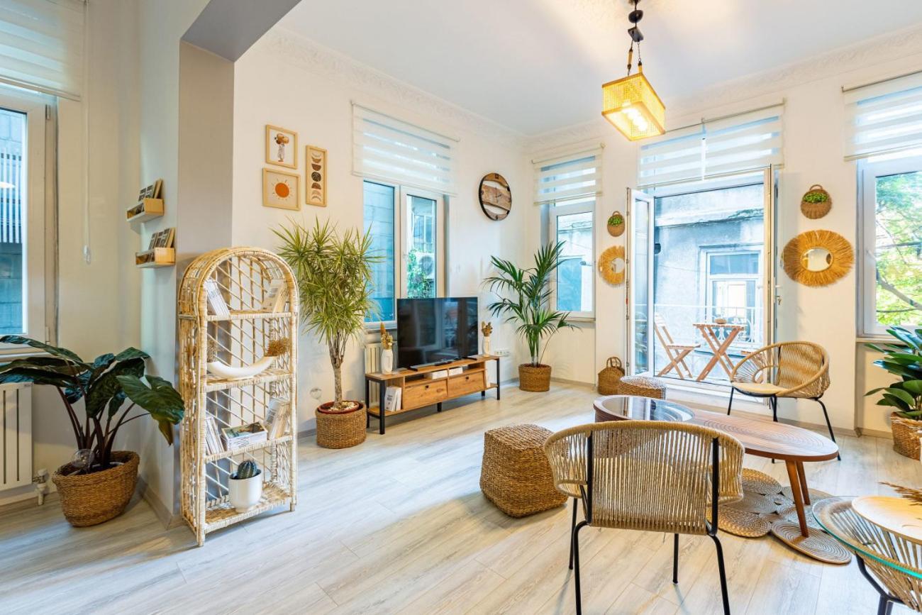 Exceptional Flat 1 Min To Metro & Galata Tower Apartment Istanbul Luaran gambar